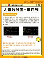 股票分时图黄线作用大，和白线对比助你洞察投资先机