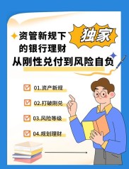 银行理财分类管理：保护投资者权益、控制金融风险、规范市场秩序